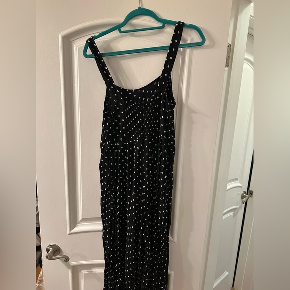 Madewell Black Polka Dot Women's jumpsuit - Picture 5 of 5